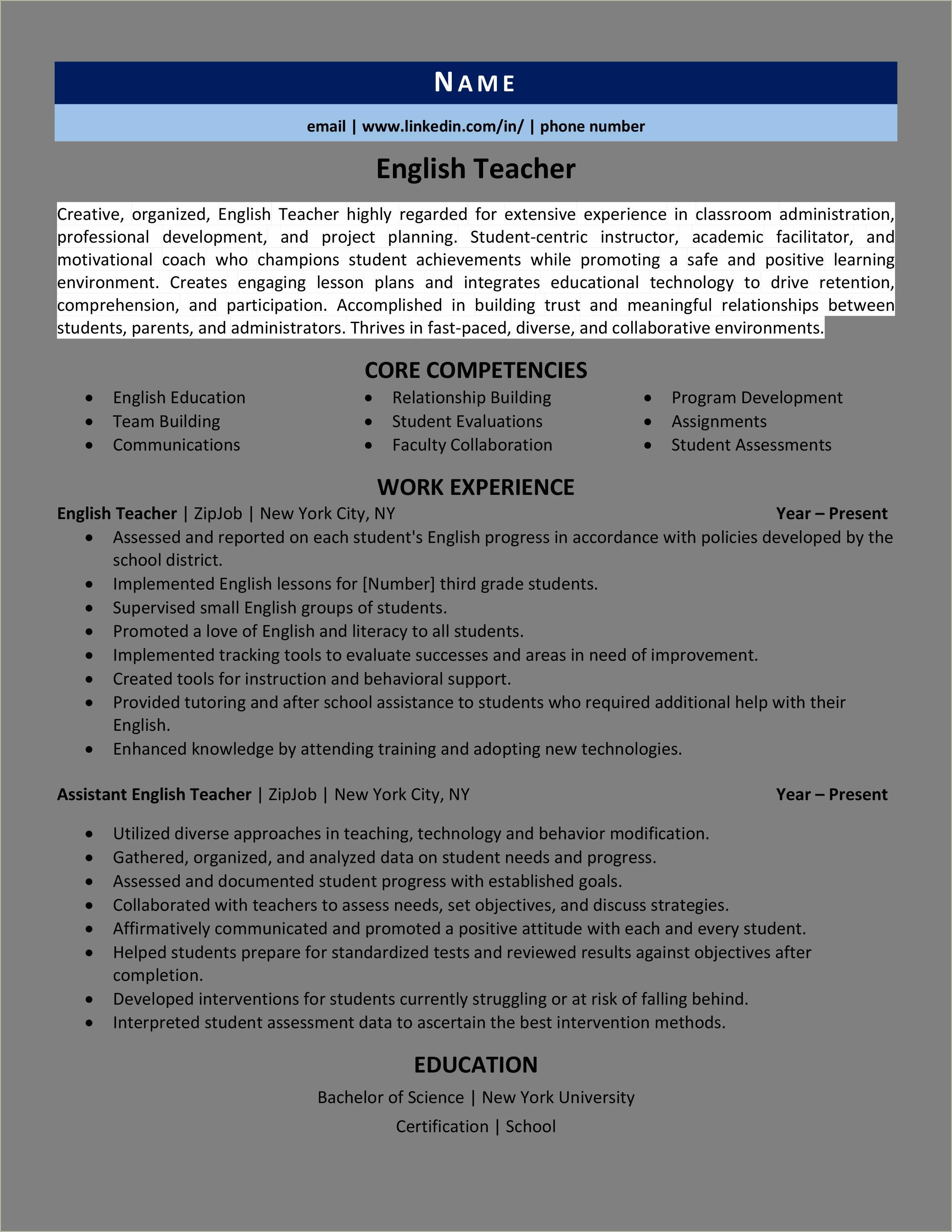 A Plus Certification Summary On Resume Examples
