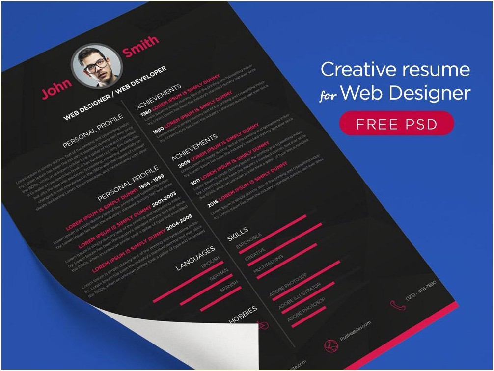 adobe-photoshop-resume-template-free-download-resume-example-gallery