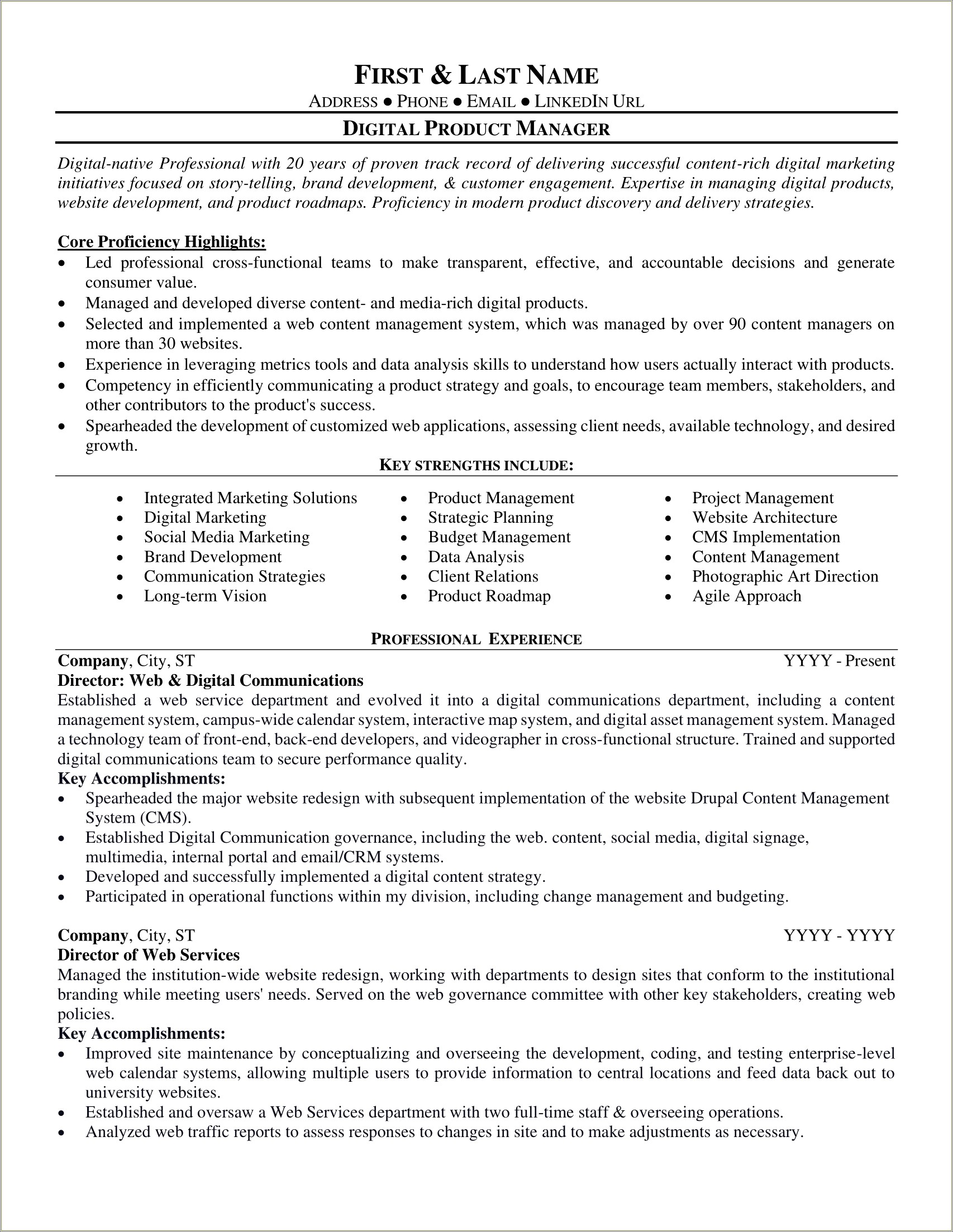 Scrum Product Owner Resume Examples Resume Example Gallery