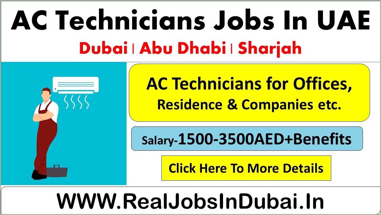 Air Conditioning Technician Resume Samples Resume Example Gallery