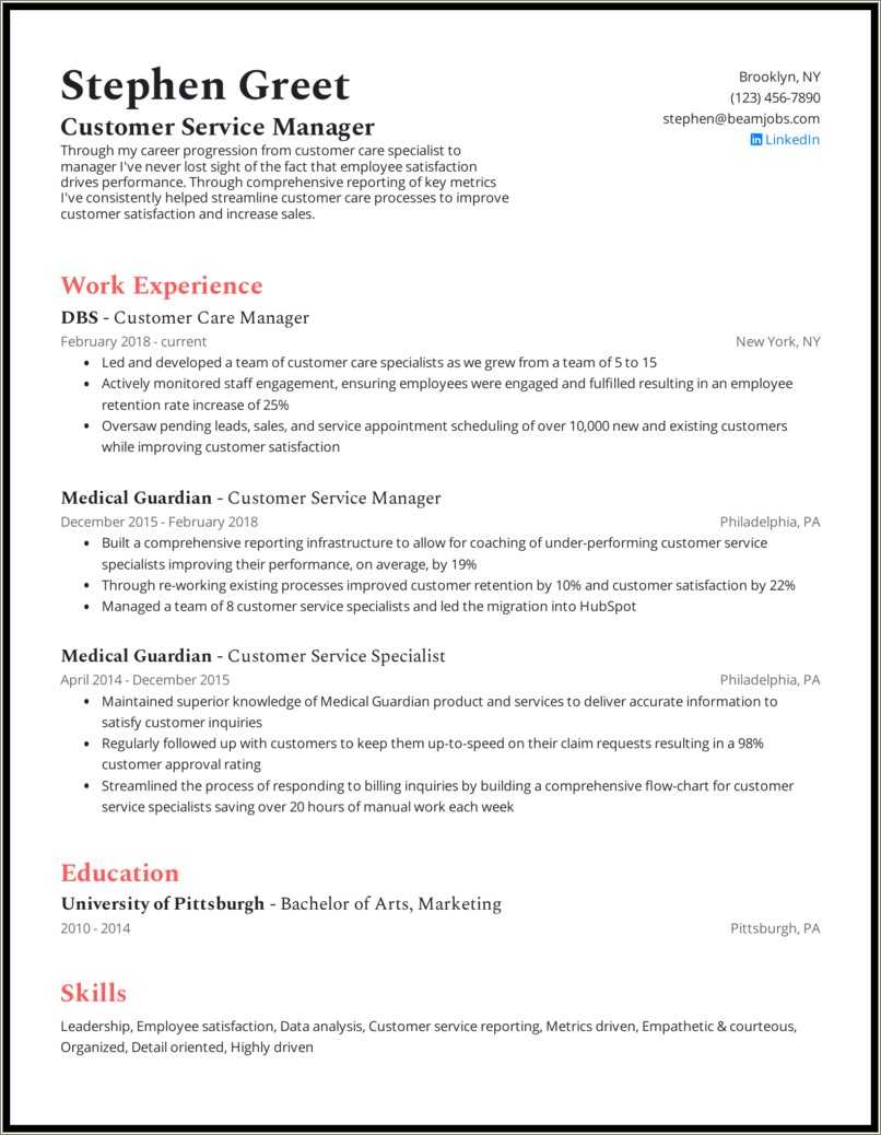 Airline Customer Service Agent Resume Examples