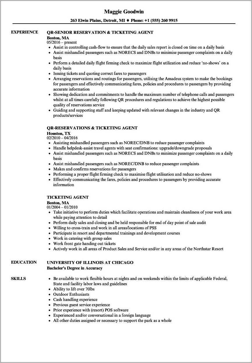 airline-ticket-agent-resume-sample-resume-example-gallery