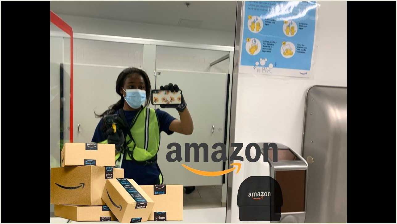 Amazon Sortation Associate Delivery Station Resume Job Description