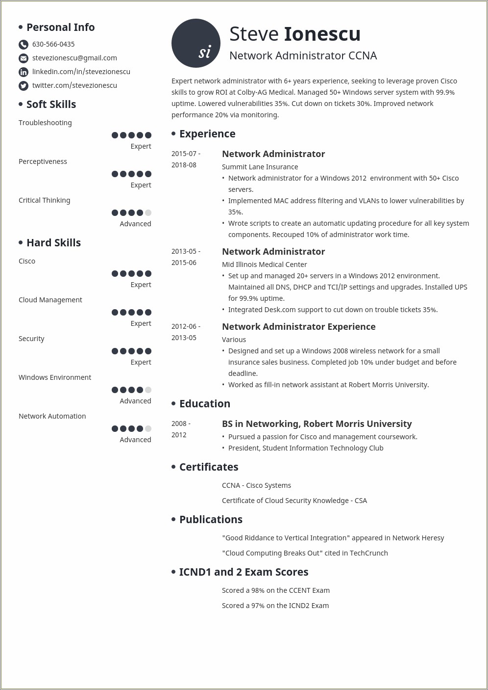 Assignment Of Computer Networking To Put On Resume