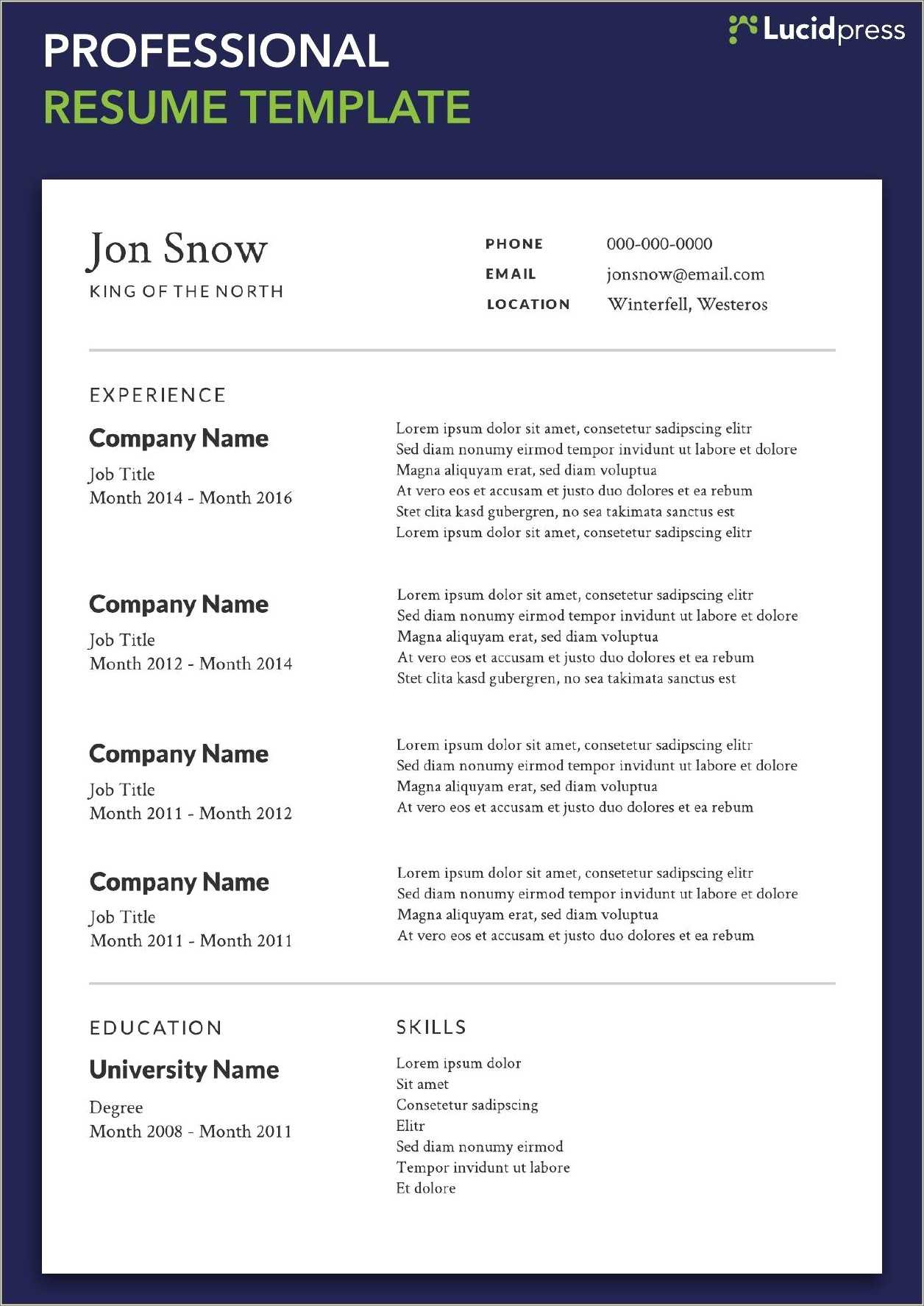 Best Color Font For Resumes Resume Example Gallery