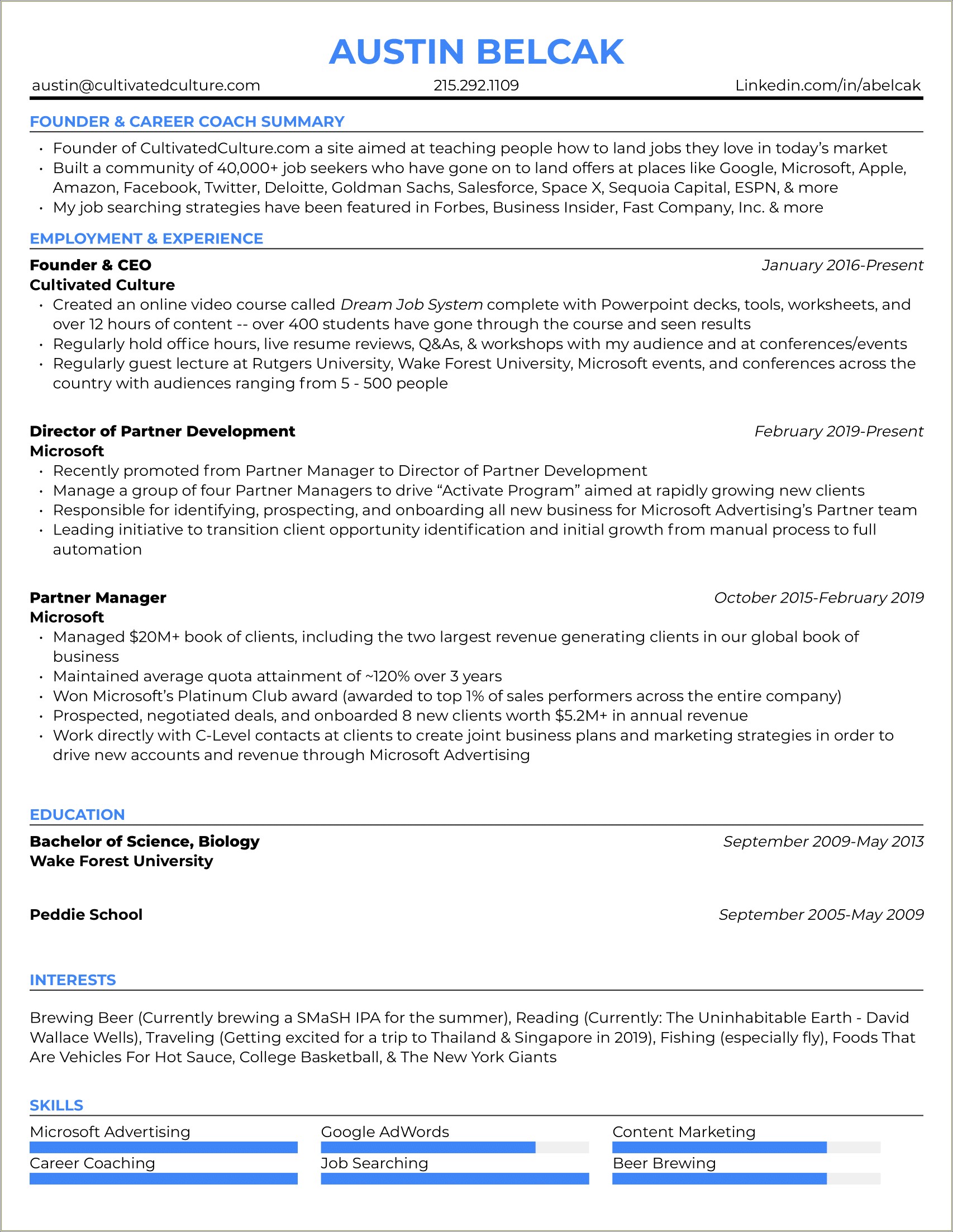 Best Fonts For Resume Headings Resume Example Gallery