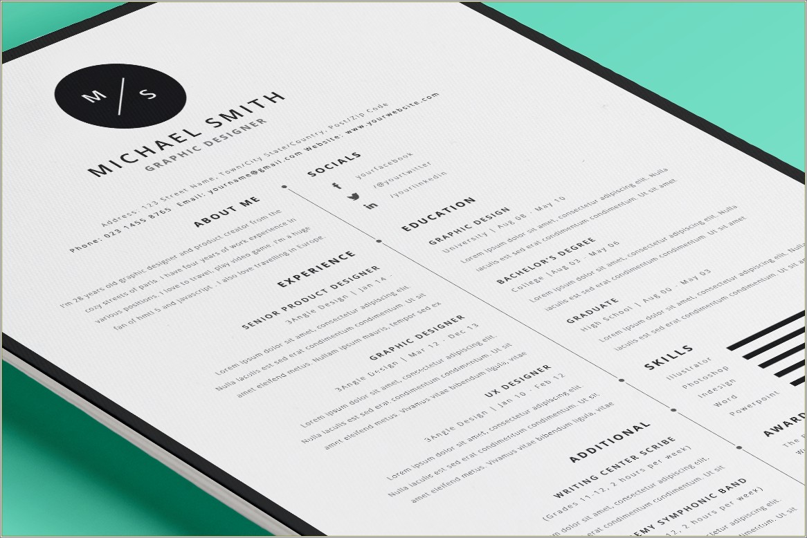 best-free-modern-resume-templates-resume-example-gallery