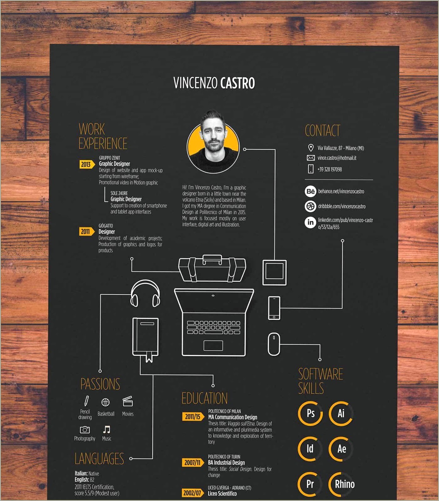 Best Graphic Design Infograhics Resumes Resume Example Gallery