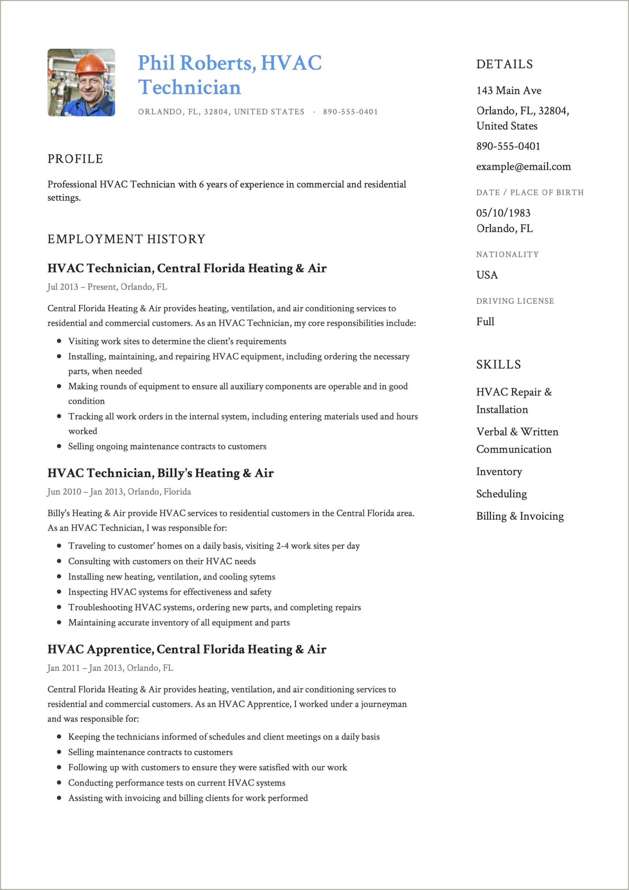 Best Resume For A Government Job