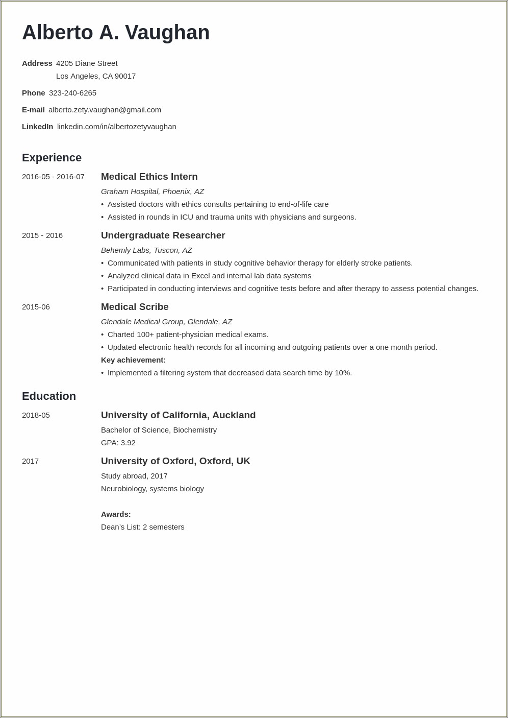 best-resume-format-for-medical-students-resume-example-gallery