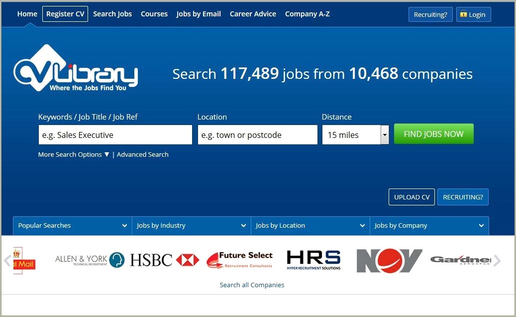 Best Resume Search Sites In Uk