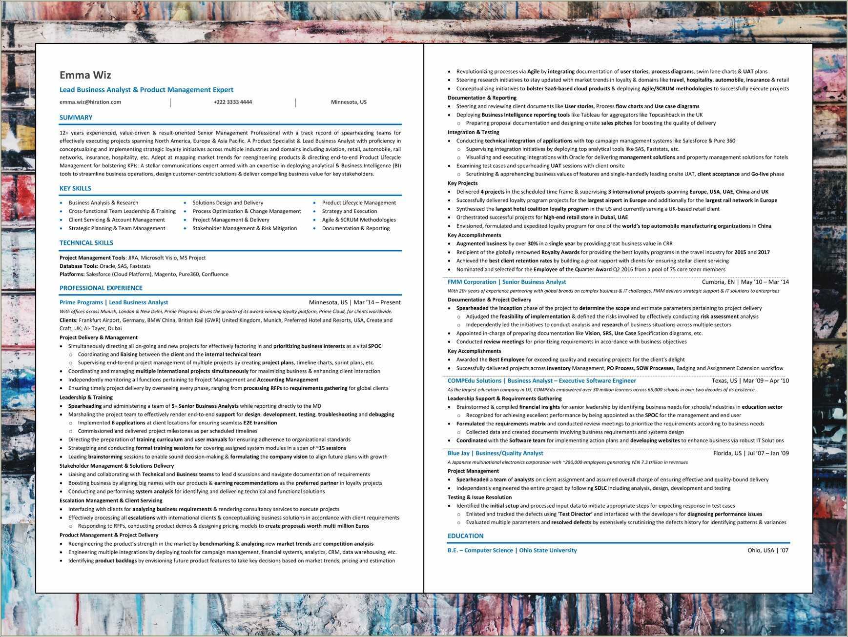 technical-product-manager-resume-pdf-resume-example-gallery