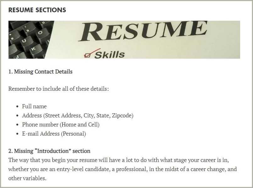 how to make a resume quickly
