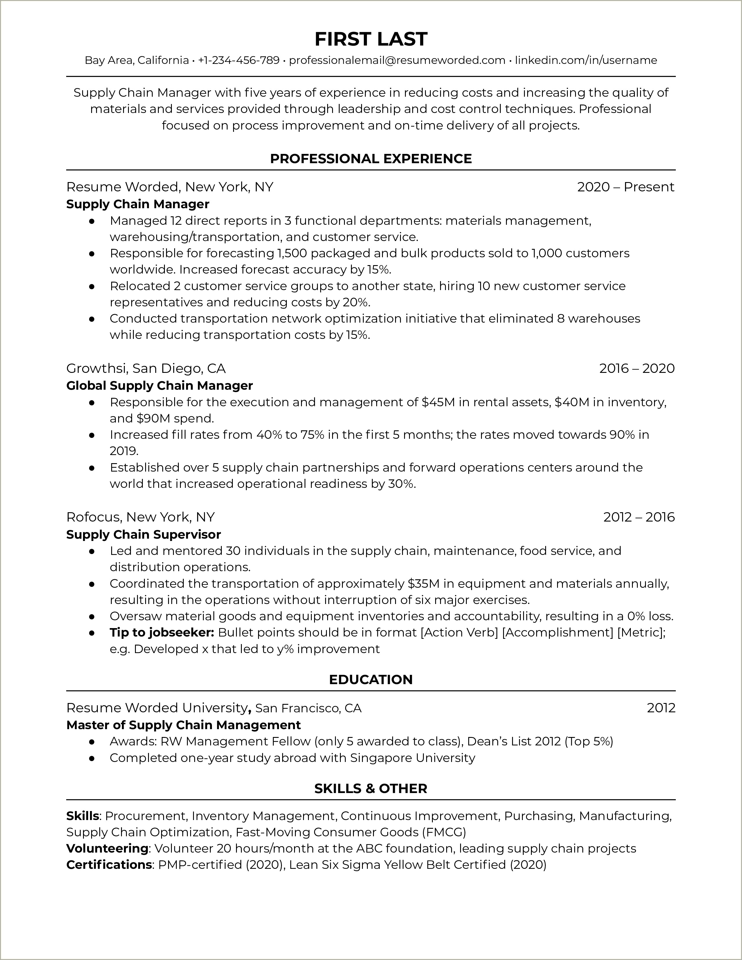 Auto Body Shop Manager Resume Examples Resume Example Gallery
