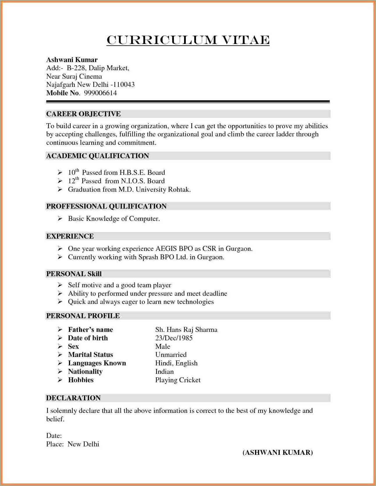 Career Objective For Resume For Civil Engineer Fresher