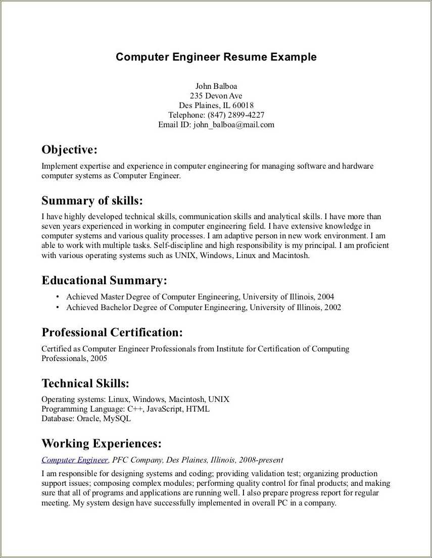 College Student Student Resume Objective Examples