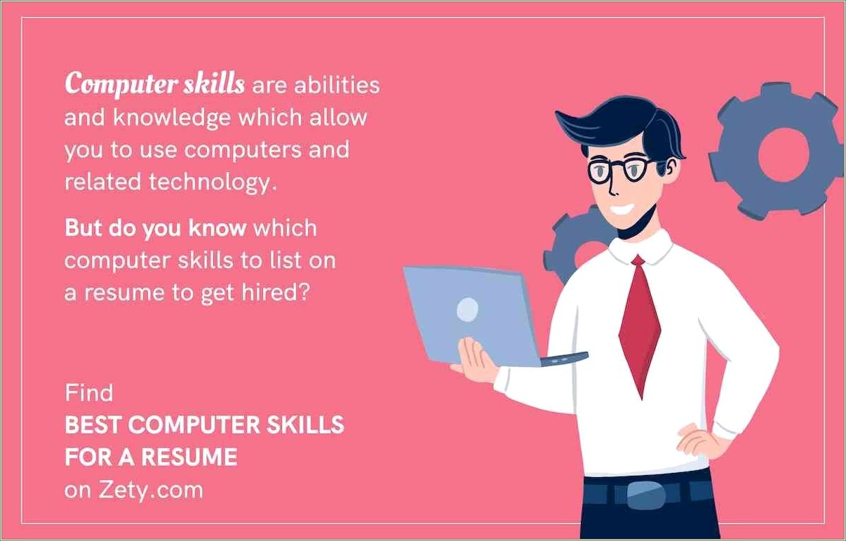 Computer Skills On Your Resume