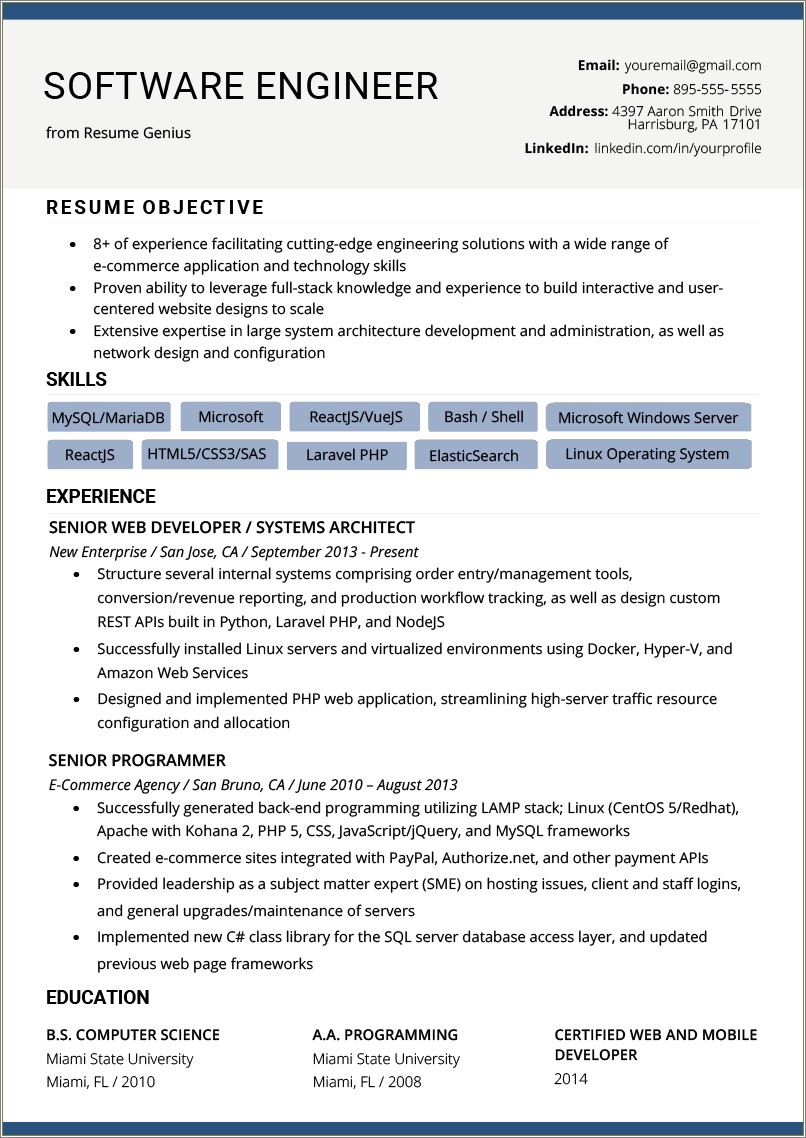 Computer Skills To Put On Resume Examples