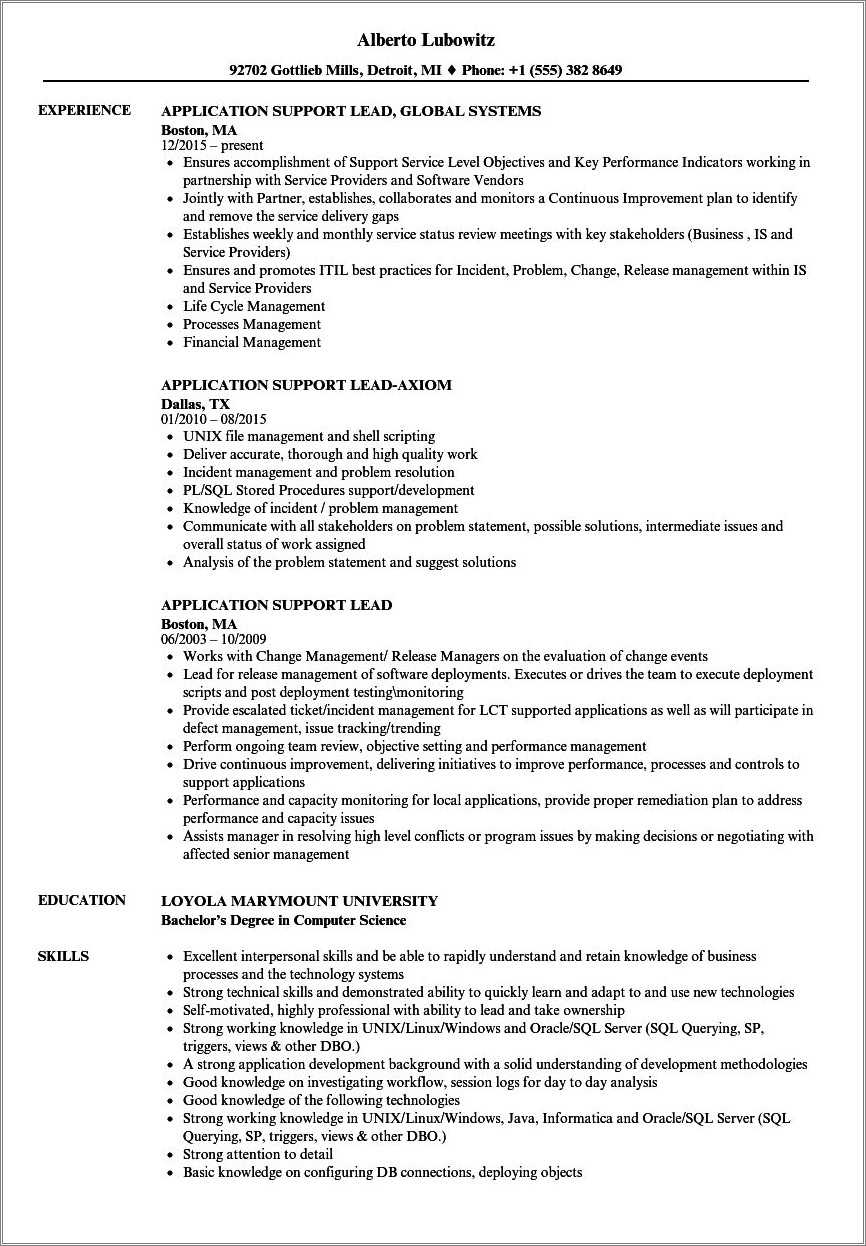 Control Center Operator Resume Sample Resume Example Gallery