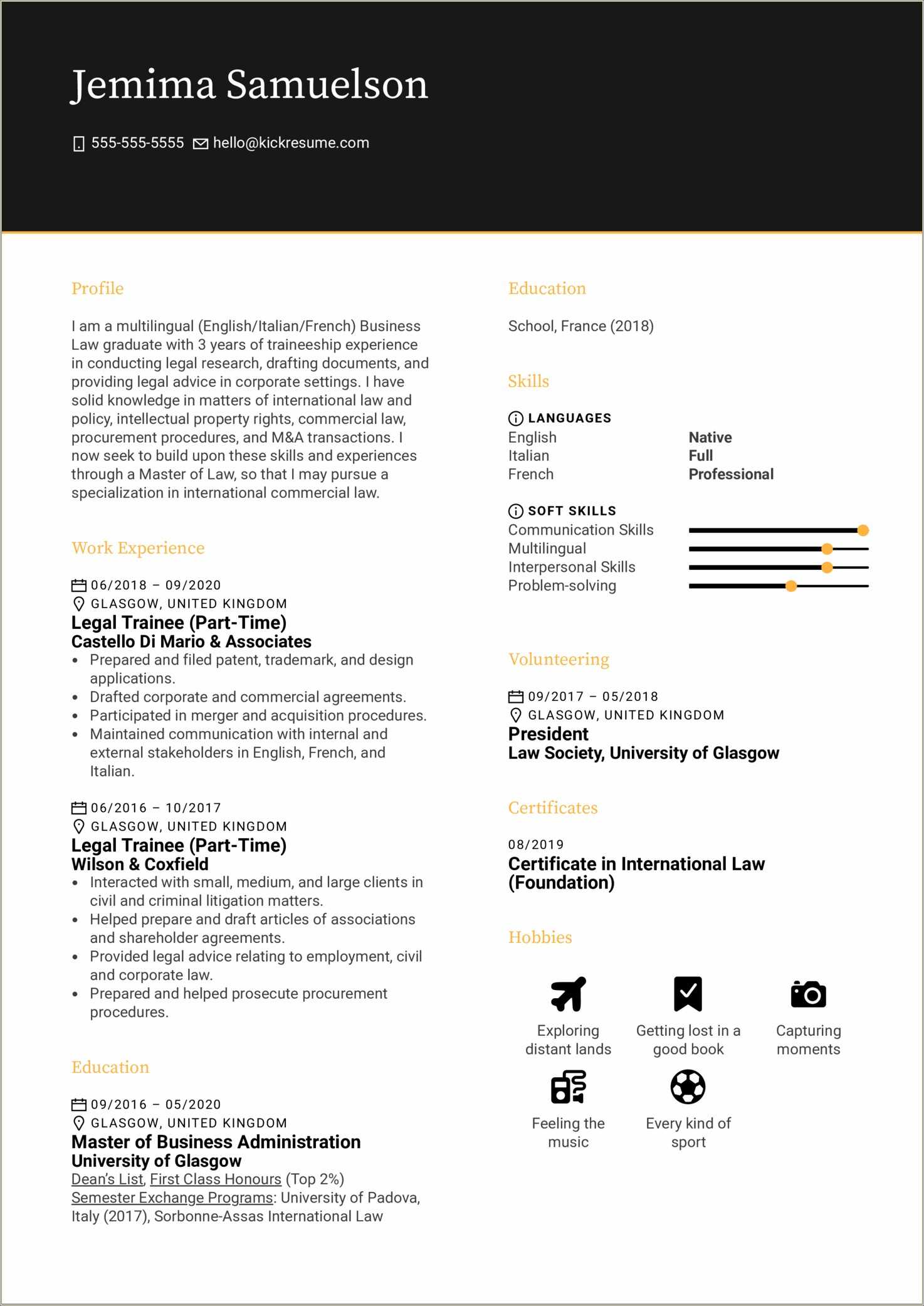 Criminal Justice Job Resume Samples - Criminal Justice Job Resume Samples