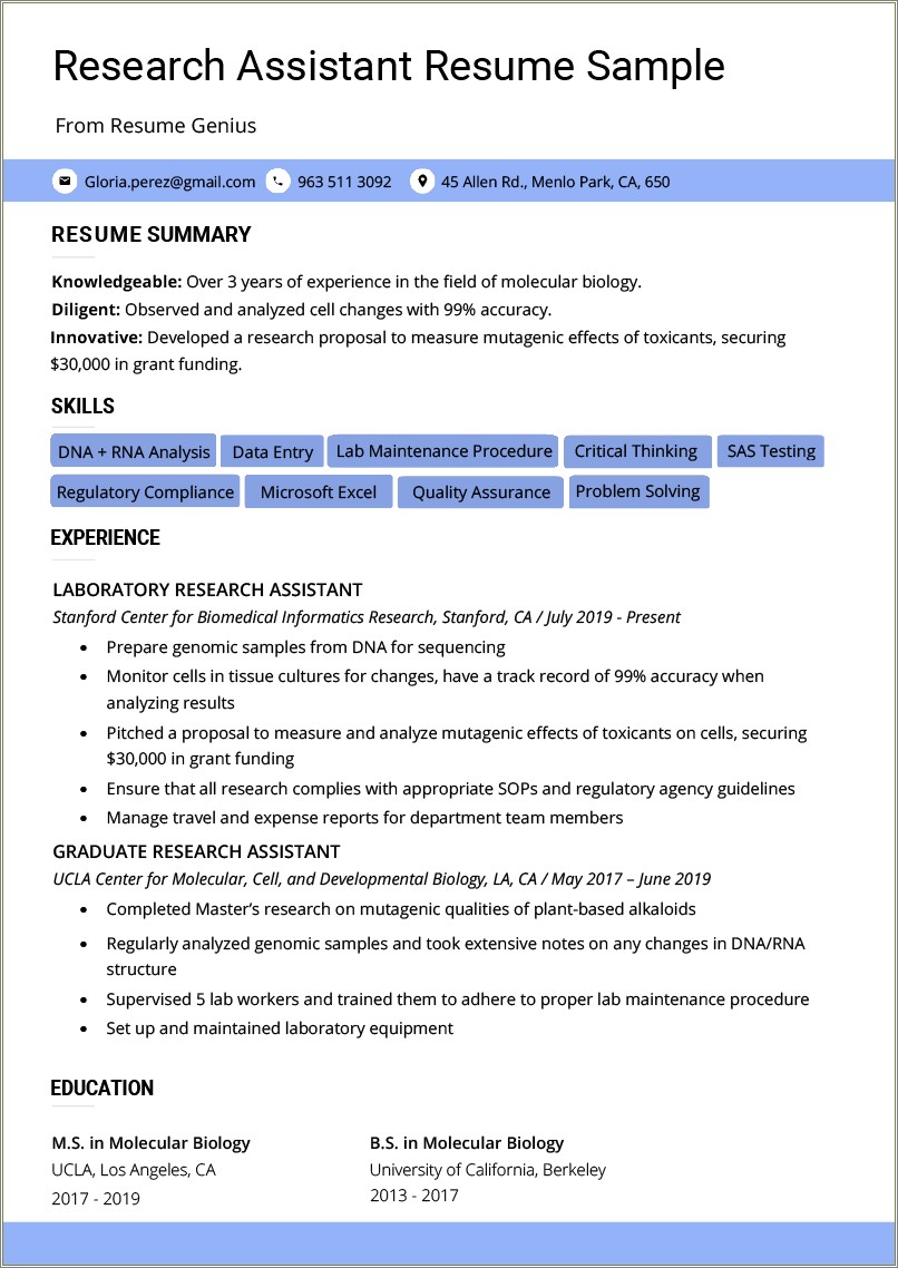 critical thinking for resume