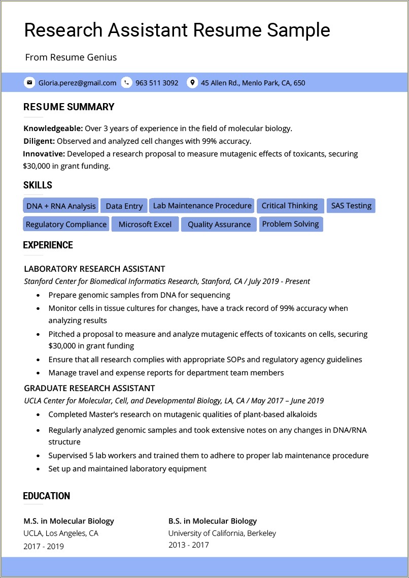 critical thinking sentence in resume