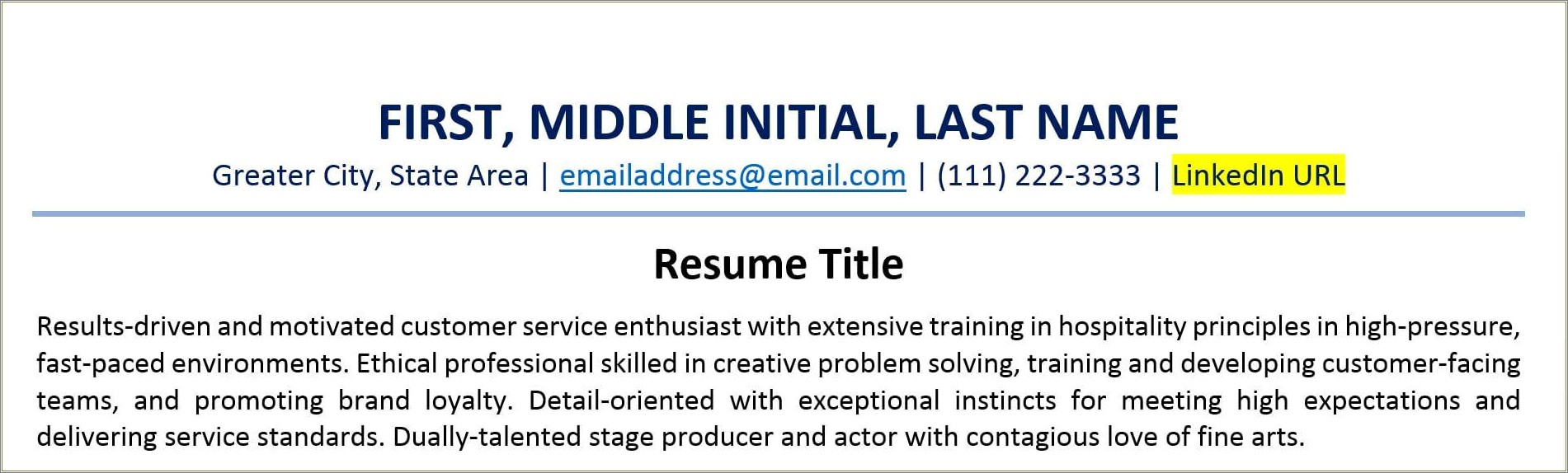 Custom Resume Linkedin Profile Cover Letter Job Search