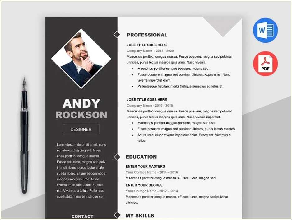 cv-resume-template-free-word-resume-example-gallery