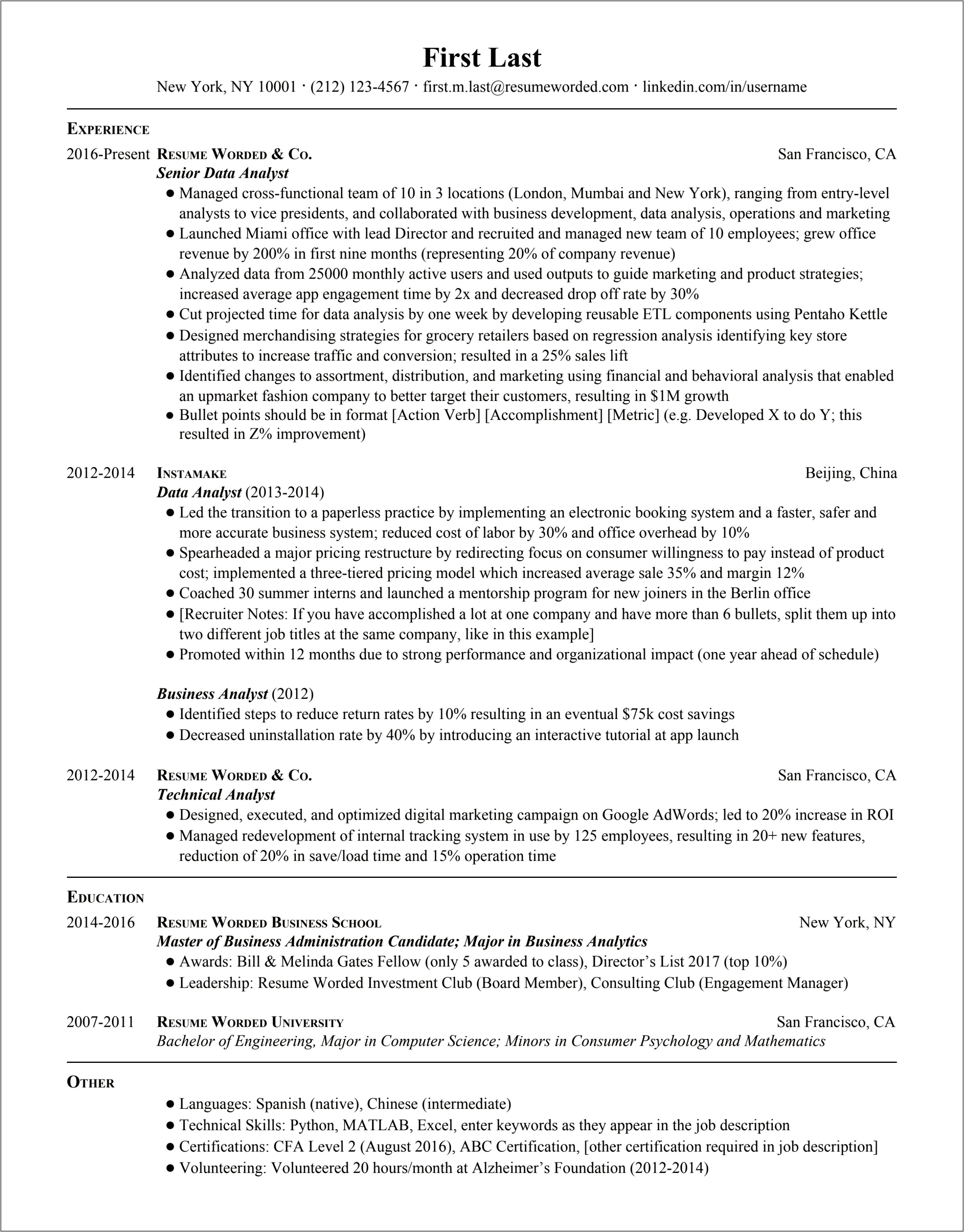 database-marketing-analyst-resume-sample-resume-example-gallery