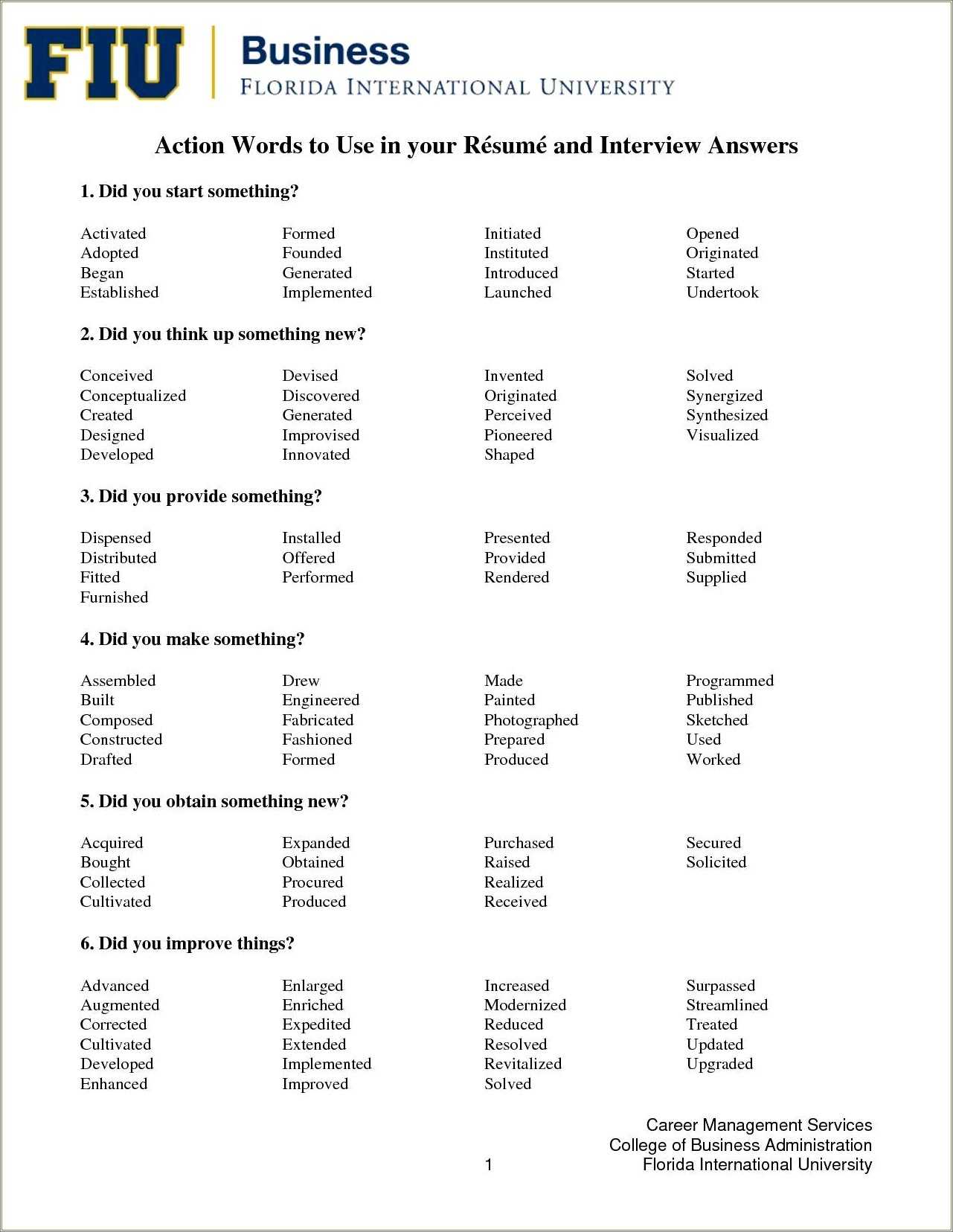 Descriptive words to use in resume resume example gallery