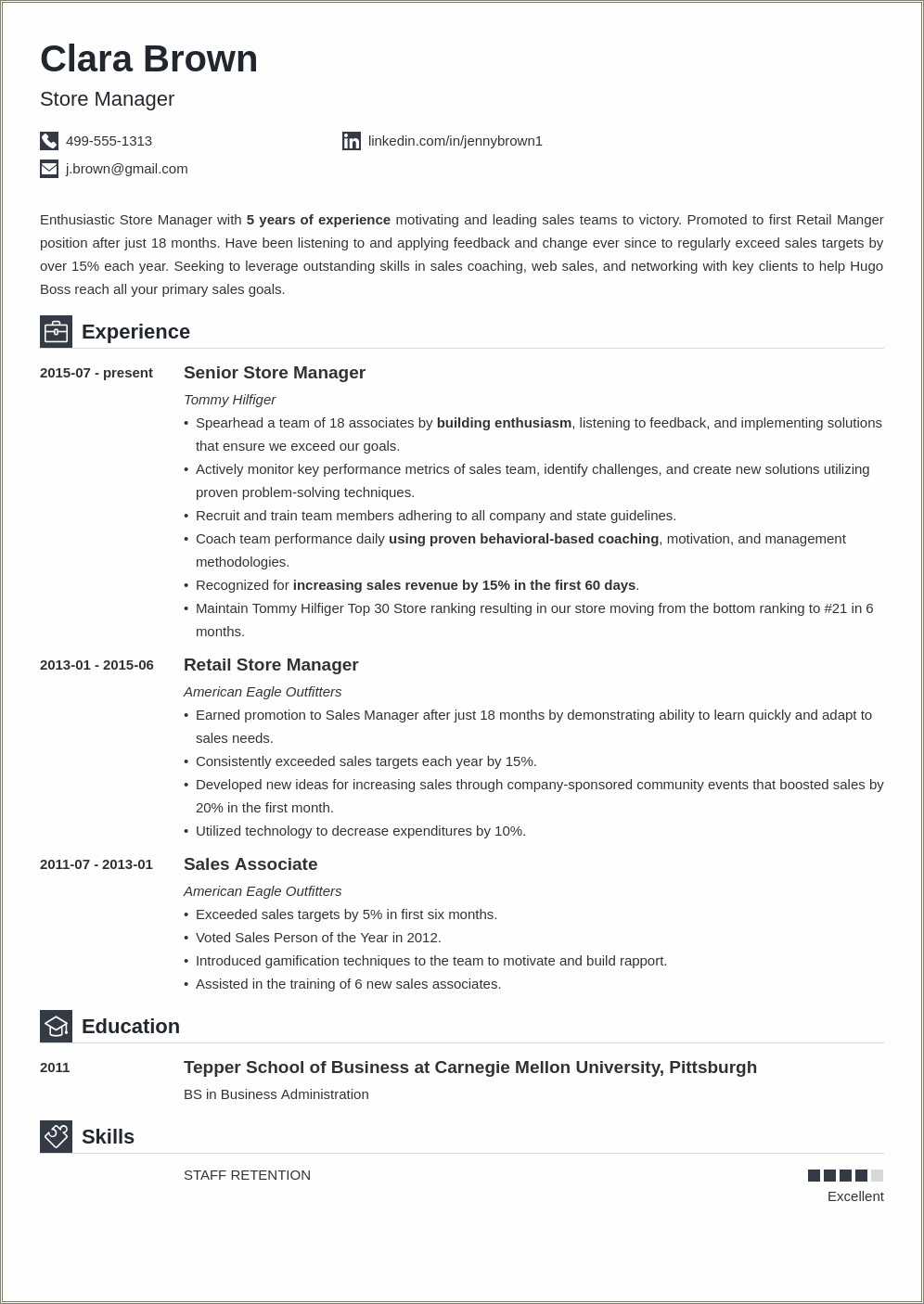Dme Manager Sales Resume Examples