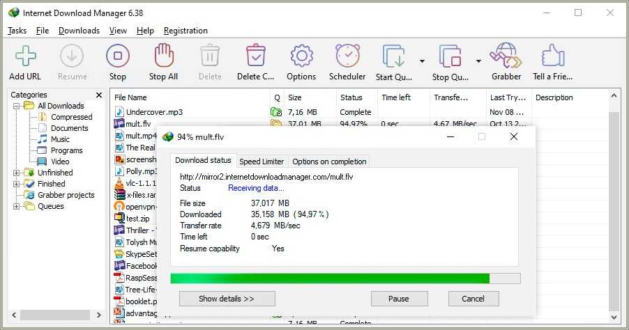 Download Manager For Chrome Resume Interuppted Downloads
