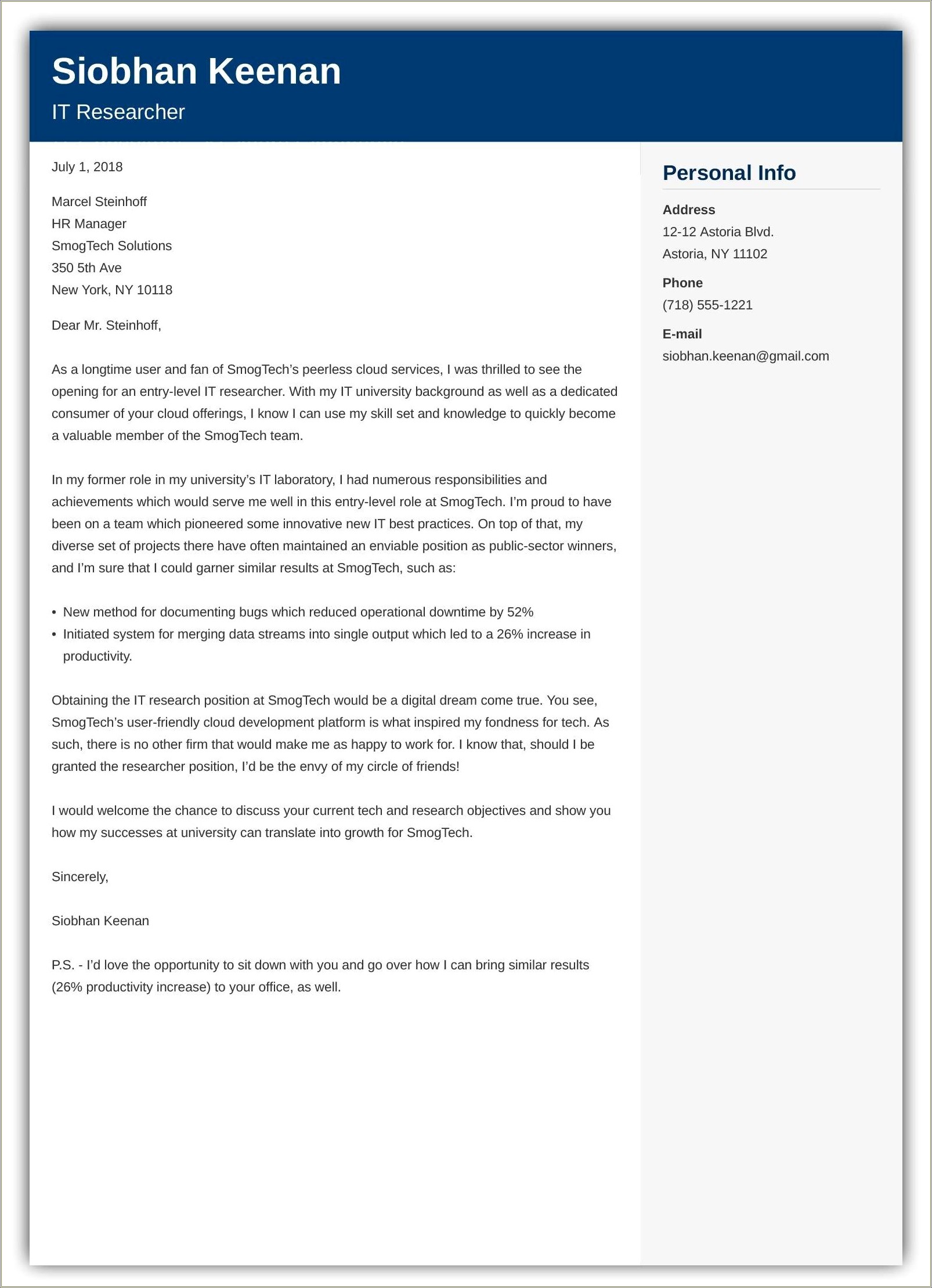 Email With Resume Sample Without Cover Letter - Resume Example Gallery