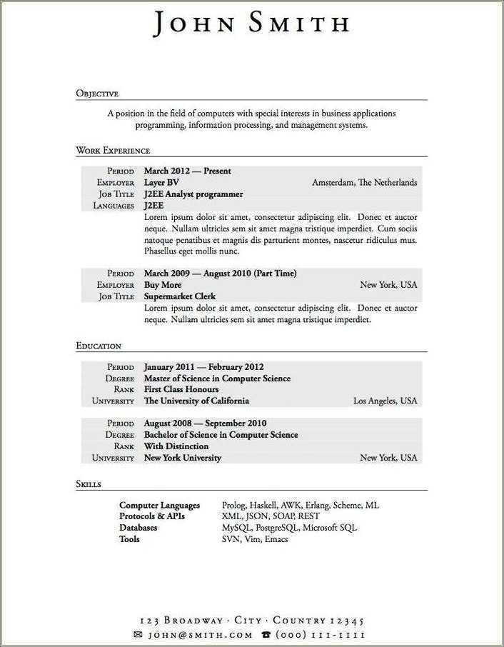 Example High School Student Resume Indeed