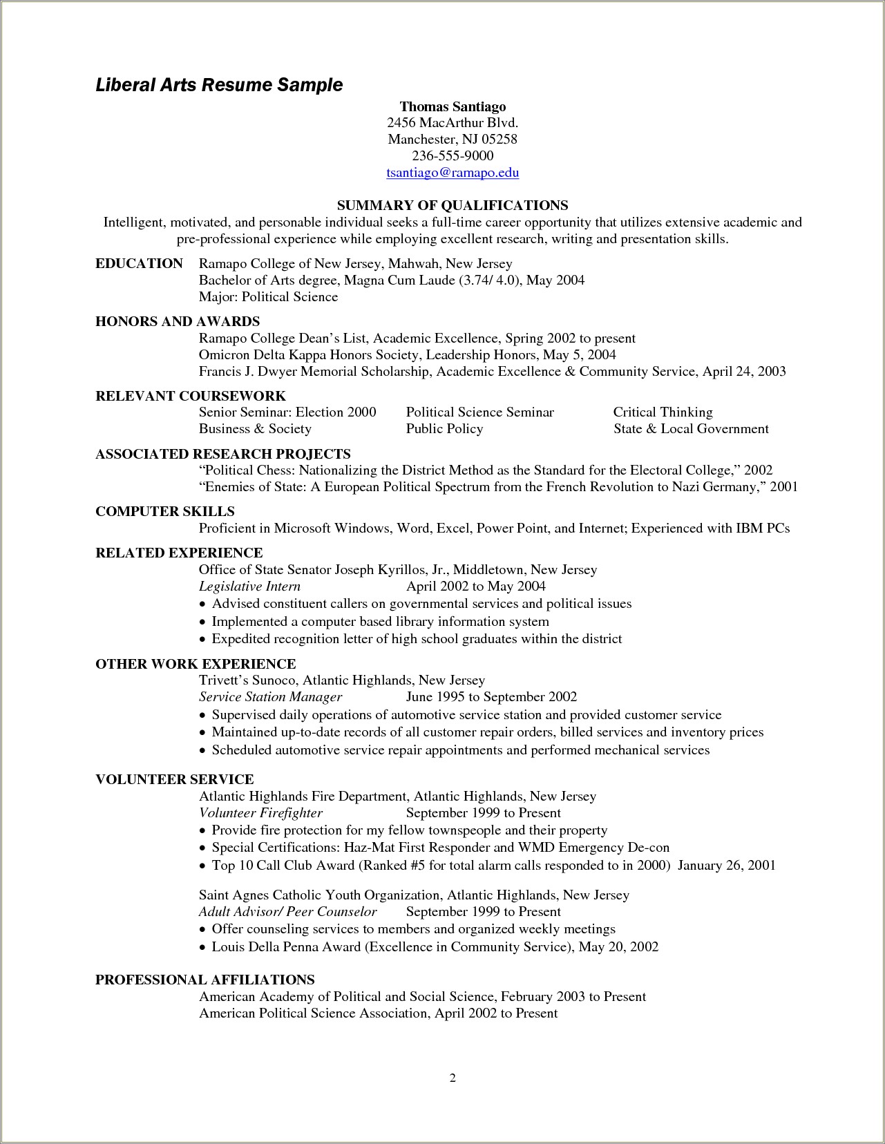 Resume examples with no college degree resume example gallery