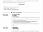 Fast Food Resume Summary Of Qualifications