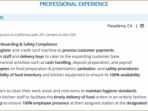 Fast Food Resume With No Experience