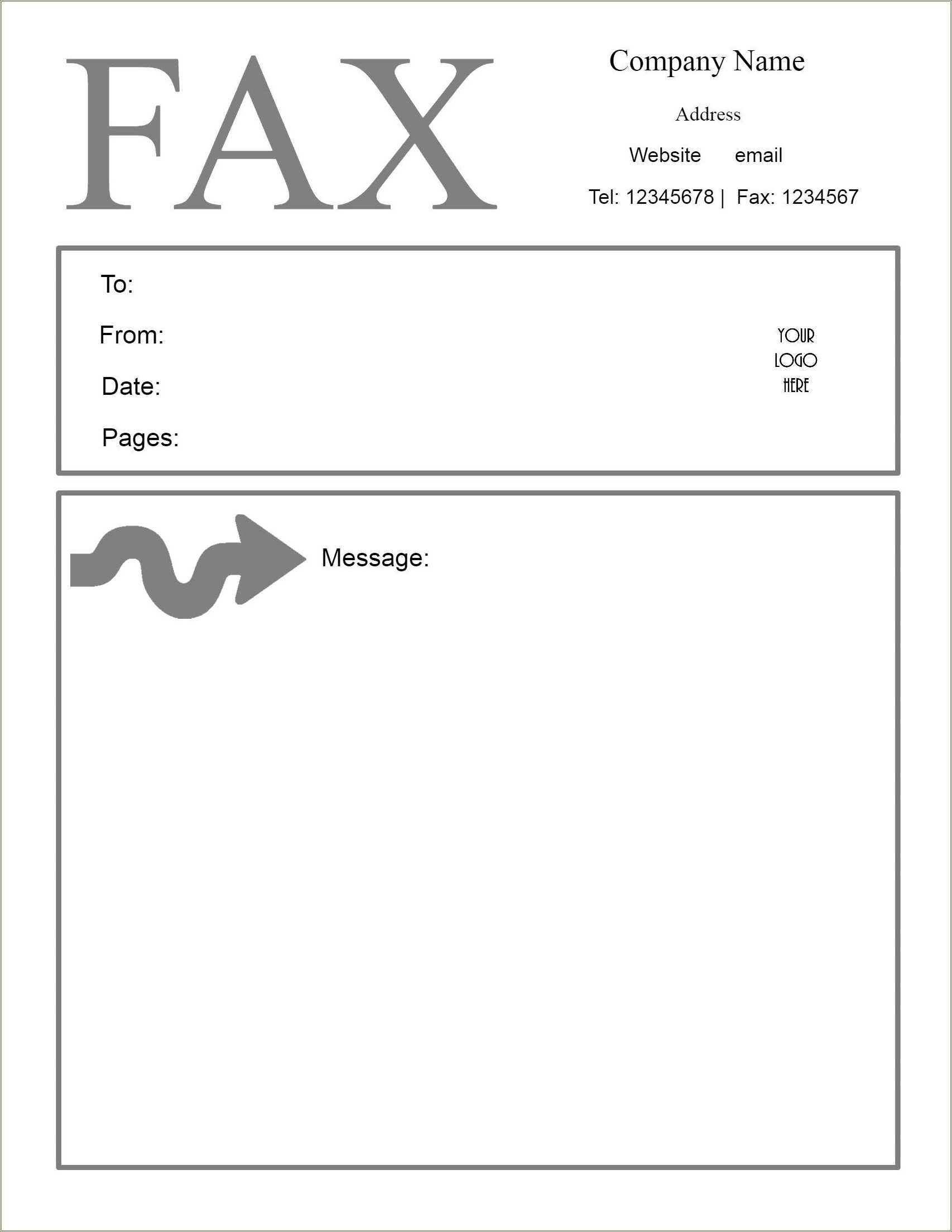 Fax Cover Sheet For Cover Letter And Resume