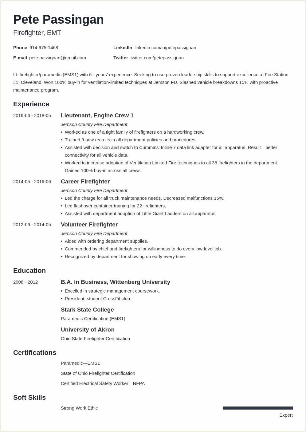 firefighter-resume-examples-entry-level-resume-example-gallery