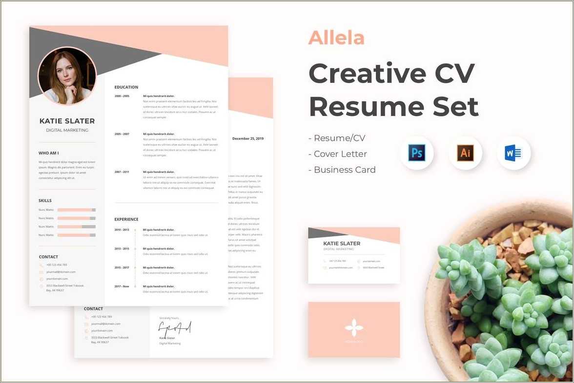 Free Creative Templates For Resume