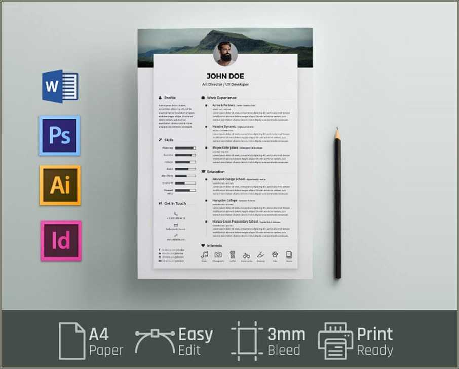 Microsoft Word Templates Free Resume