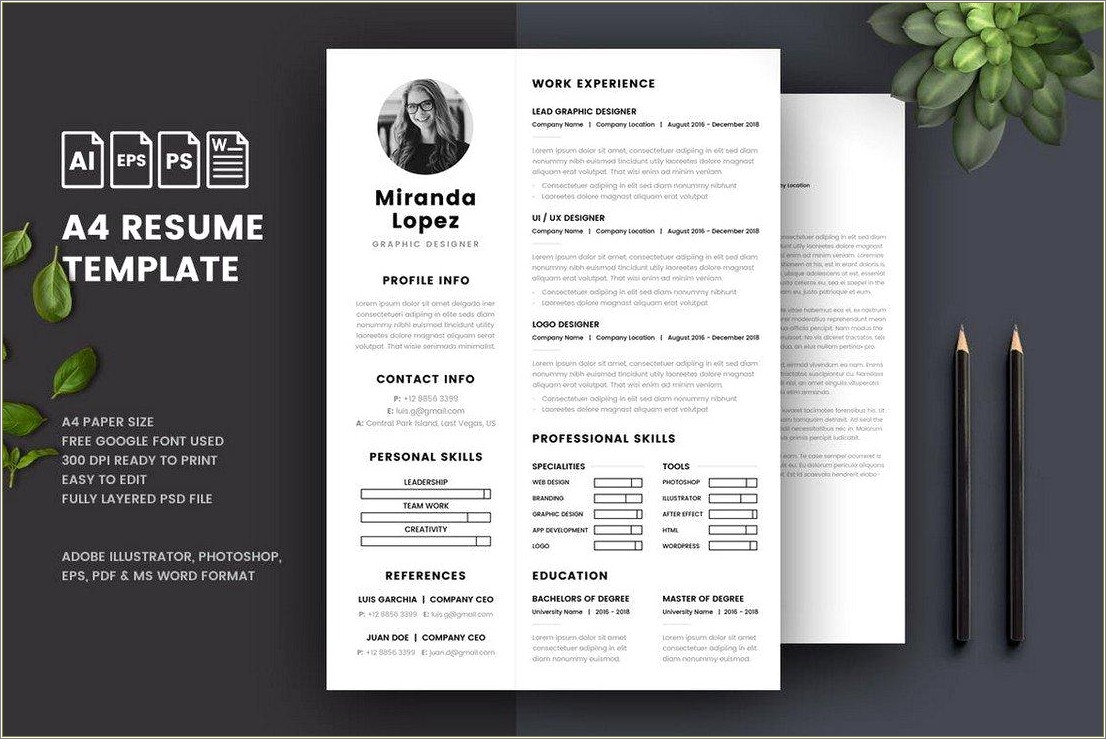 Free Resume Cover Letter Template Word - Resume Example Gallery