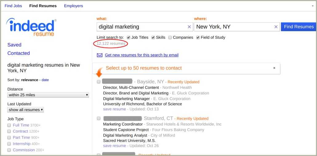 Free Resume Search Sites For Employers