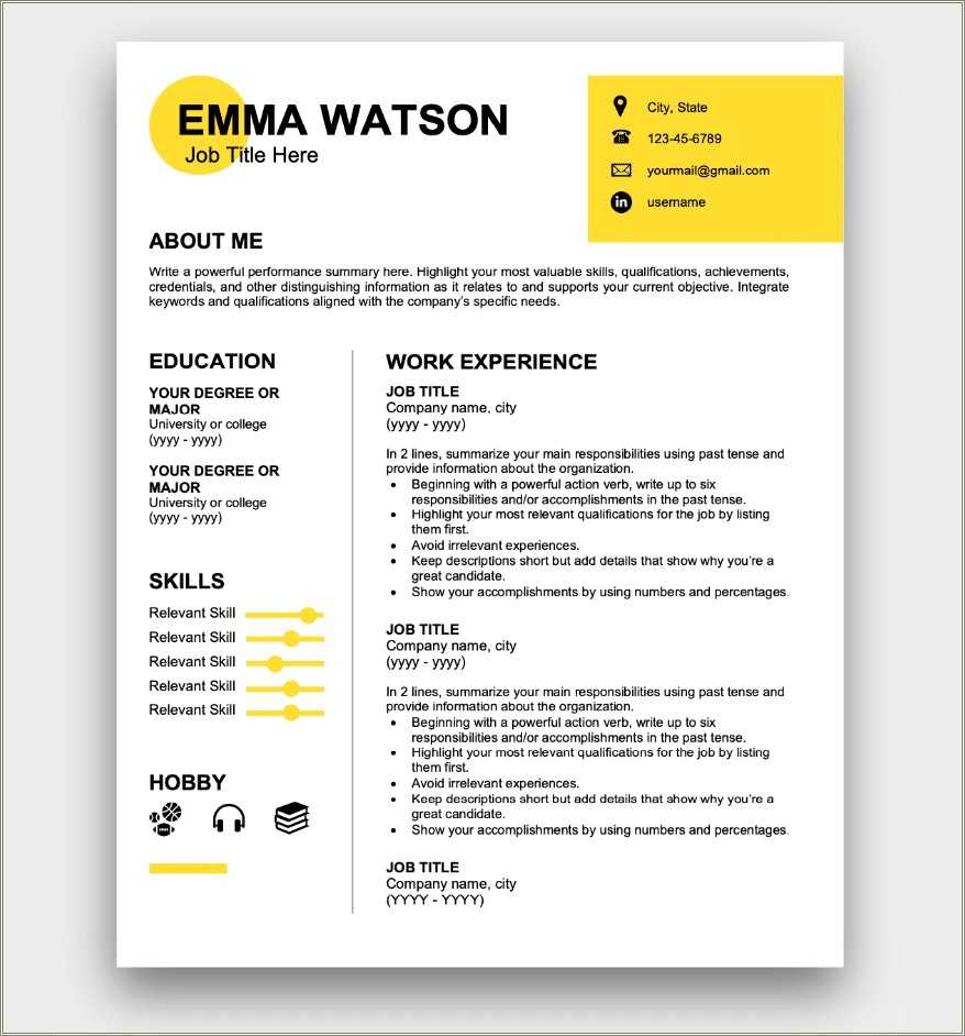 Free Resume Template For College Graduate Resume Example Gallery