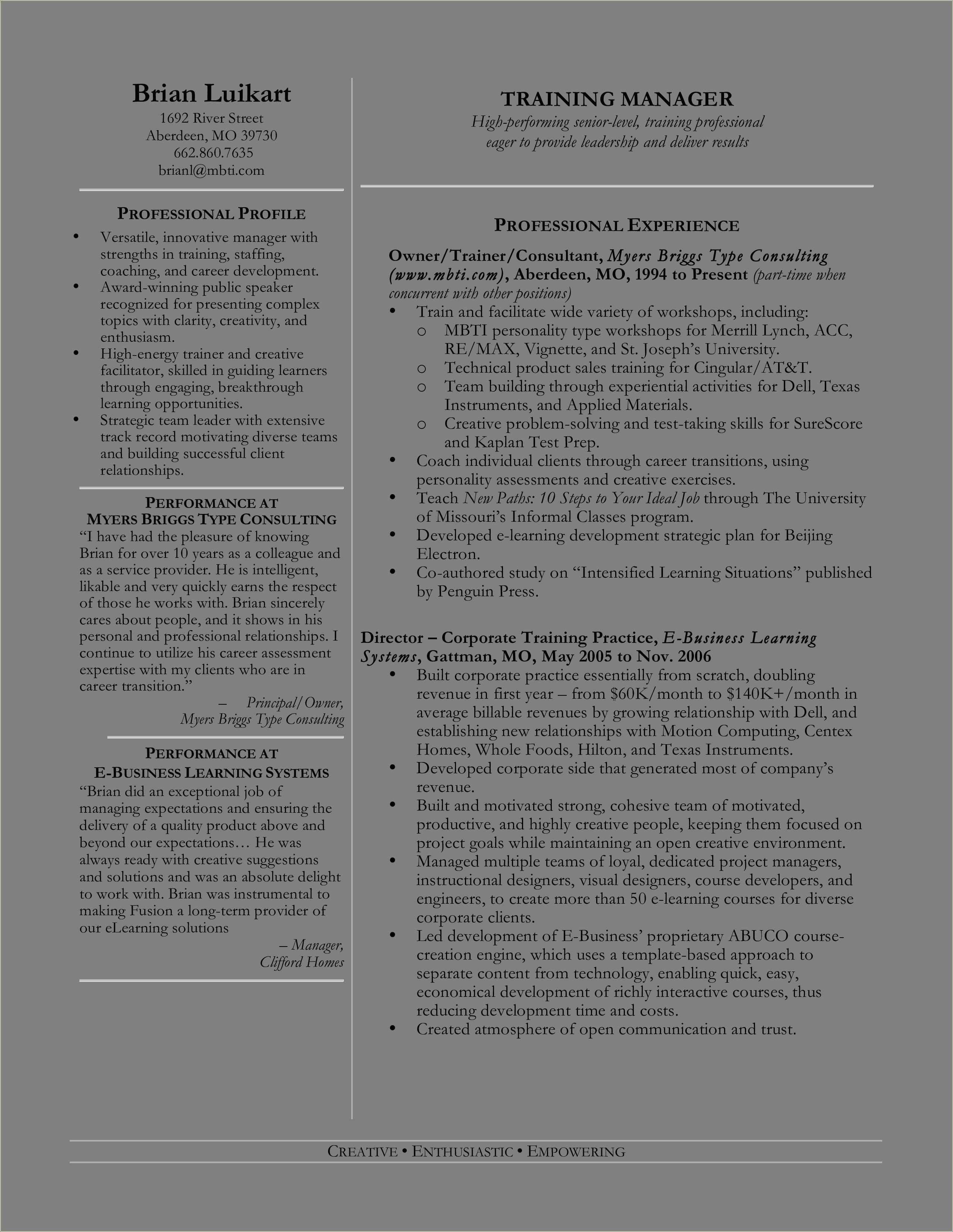 Free Unique Samples Of Training Manager Resumes Templates Resume free-unique-samples-of-training-manager-resumes-templates-resume