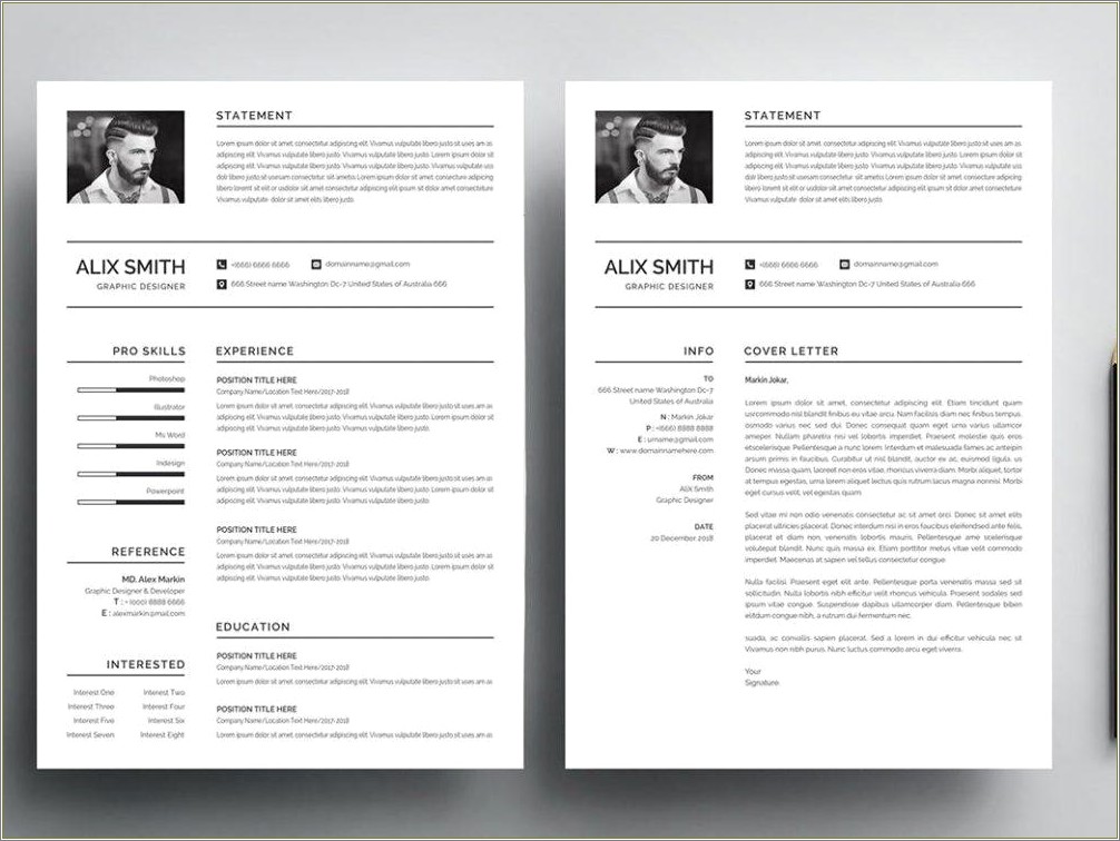 Free Word Professional Resume Template