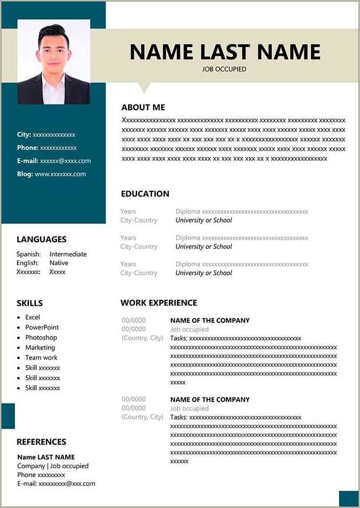 fresher resume format word file download