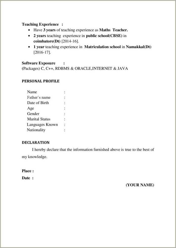 Fresher Teacher Resume Format In Word Free Download Resume Example fresher-teacher-resume-format-in-word-free-download-resume-example