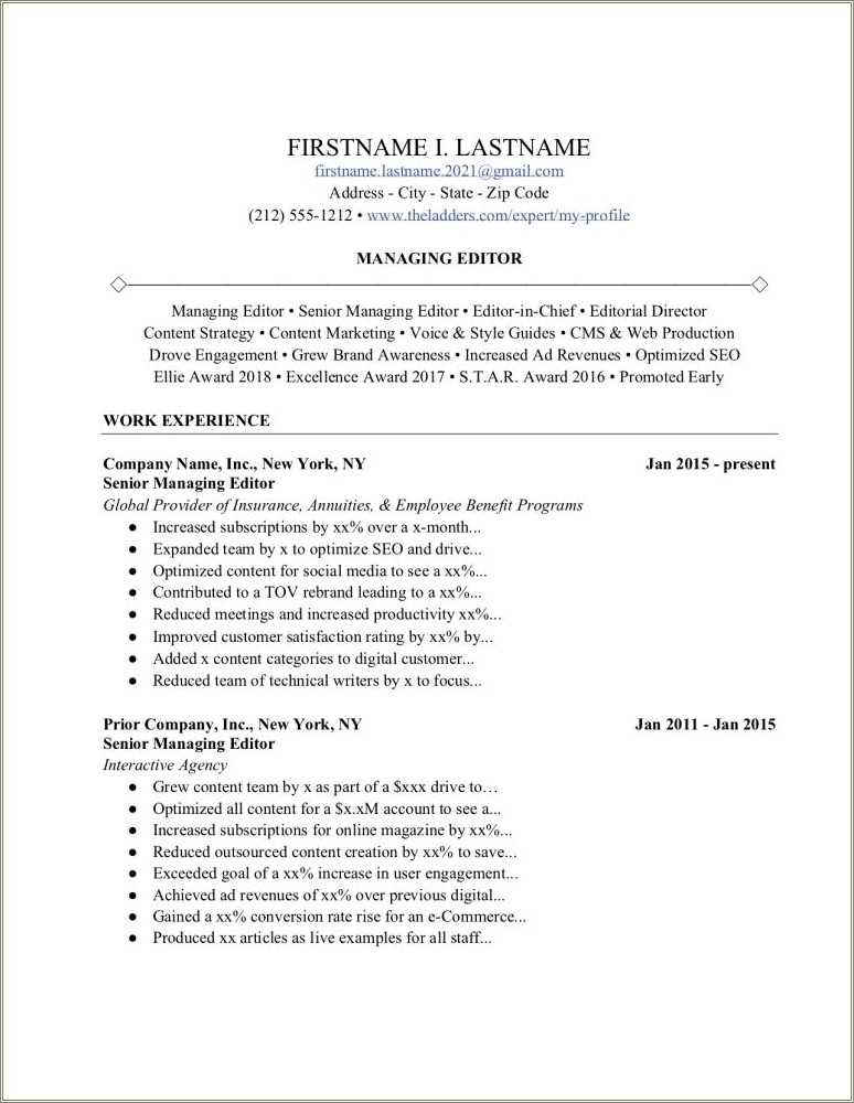 Good Words Instead Of Managed For Resume