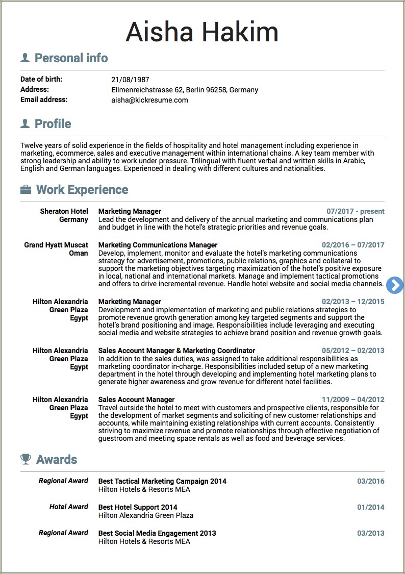 Google Store Manager Resume Examples
